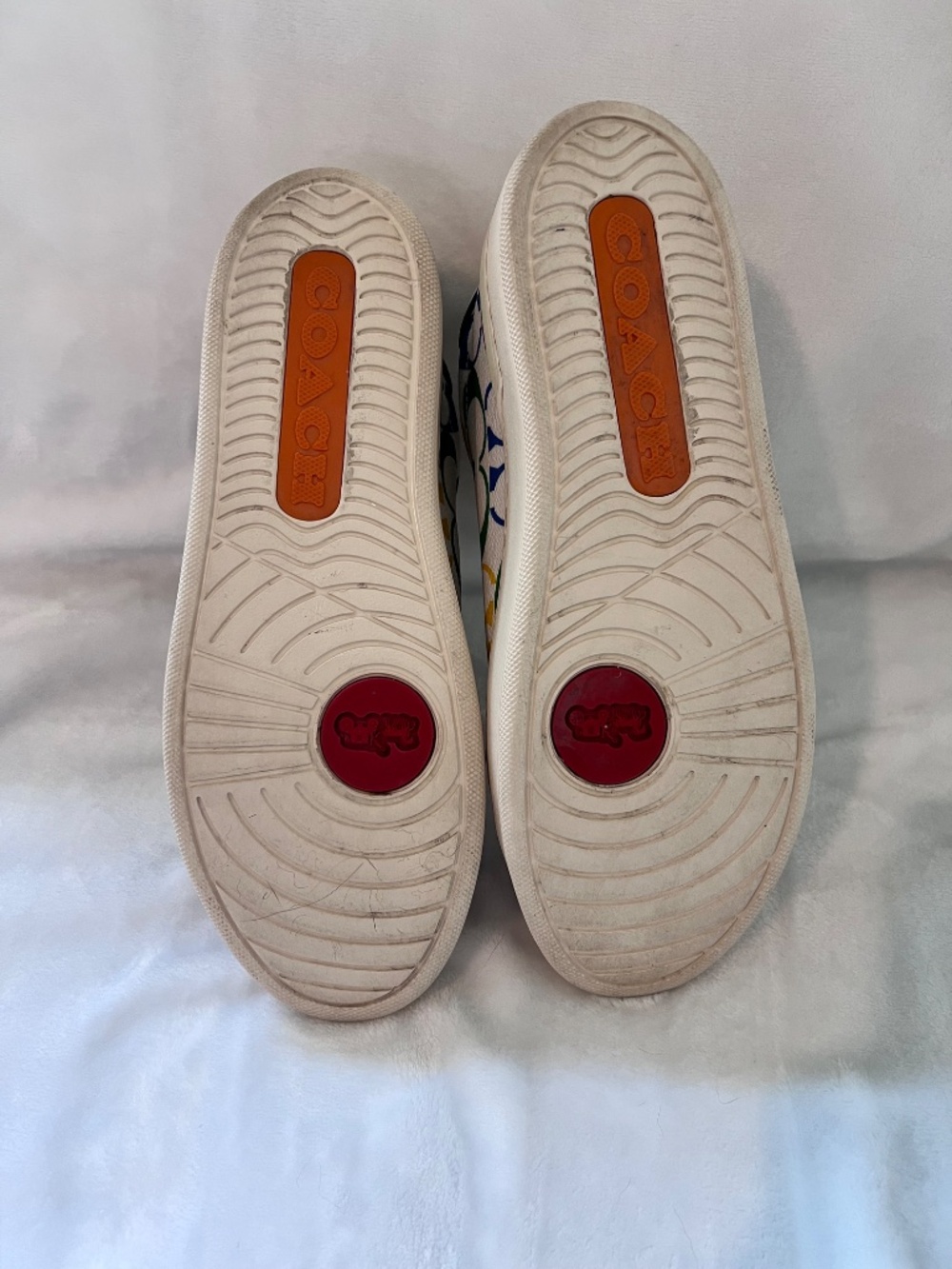Coach Pride Collection Low Top Sneakers 8.5B - Picture 9 of 13